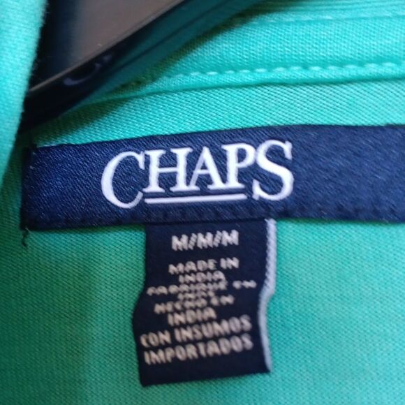 Aqua Green Open Front Cotton  Cardigan Sweater - Picture 2 of 4